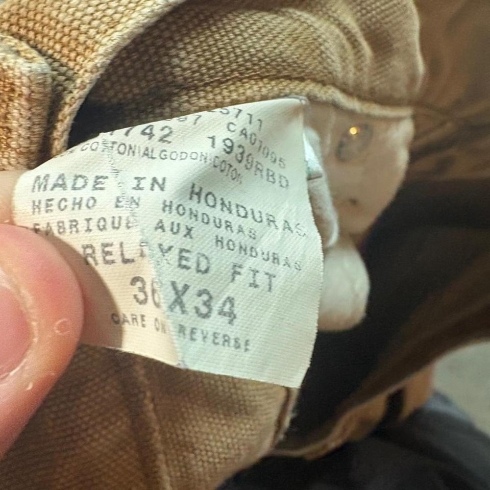 Tan Dickies carpenter pants #skater - Picture 3 of 4